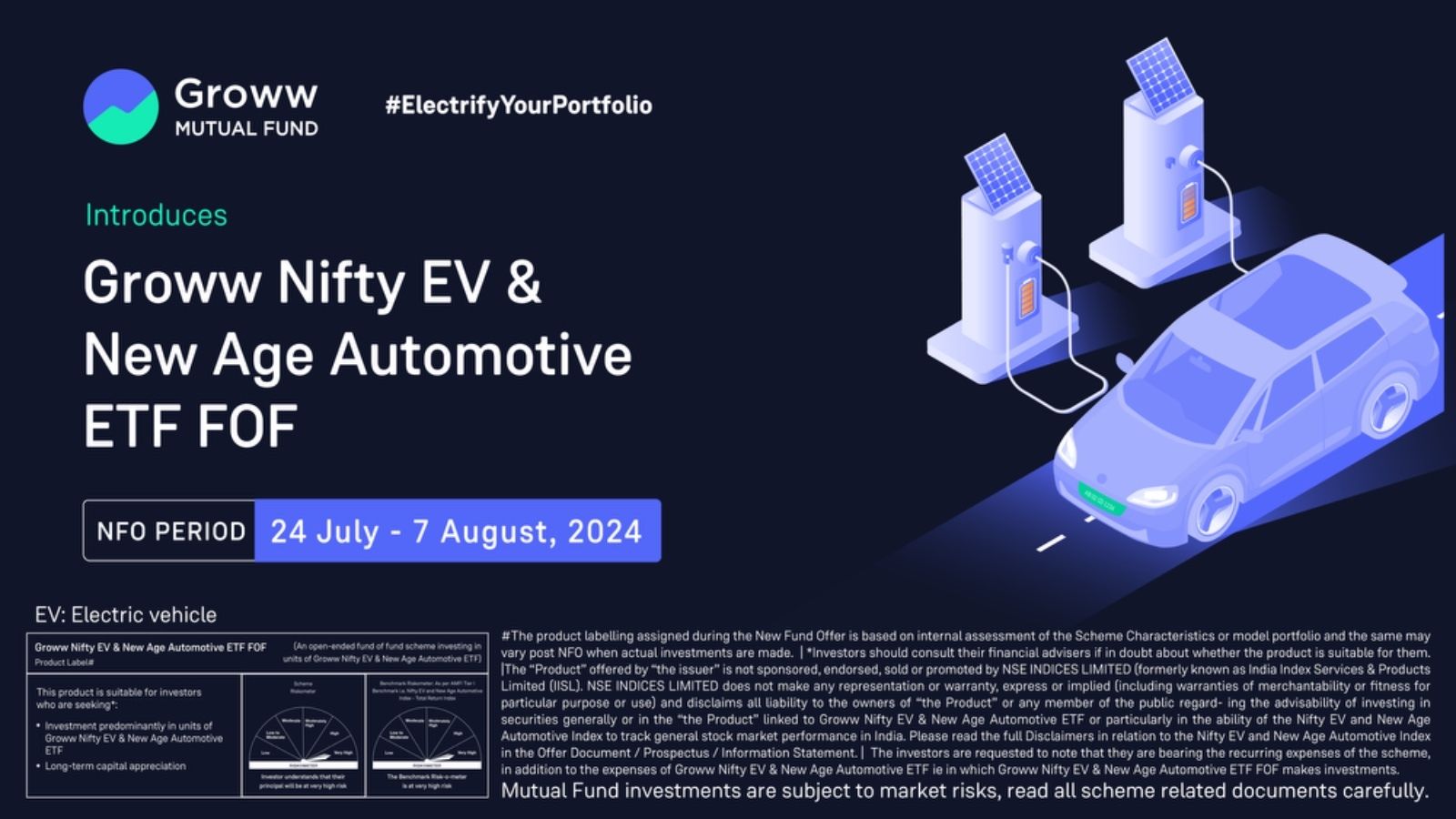 Groww Mutual Fund Introduces Groww Nifty EV & New Age Automotive ETF FOF